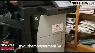 HP M630 Mono Laserjet MFP Installation