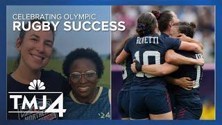 Milwaukee rugby players celebrate U.S. women's historic moment at Paris 2024 Olympics