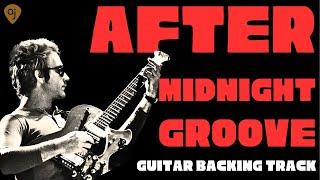 After Midnight Groove - Classic Rock Jam Track | Guitar Backing Track (D Dorian)