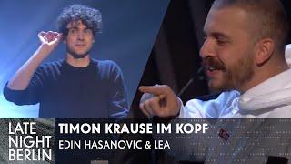 LEA & Edin Hasanovic werden mentalisiert - Timon Krause im Kopf | Late Night Berlin | ProSieben