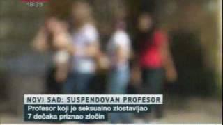 NS: Profesor priznao zlostavljanja