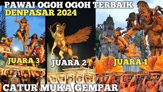 PAWAI OGOH OGOH TERBAIK DENPASAR 2024 DI CATUR MUKA
