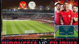 LIVE REACTION INDONESIA VS PHILIPINA PAPA TOLA