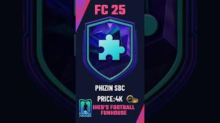 Unlock Phizin SBC in FC 25! Cheapest Solutions Revealed! 