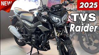 NEW 2025 TVS RAIDER || Features & Price || Full Detailed || TVS BIKE