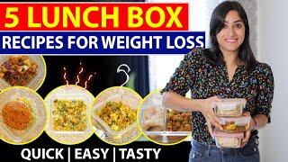 5 Quick & Healthy LUNCH BOX RECIPES (VEG) | By GunjanShouts