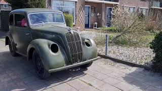 First short drive of the 1939 Morris 8 e series staffcar.