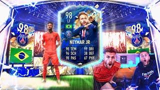 Wir haben NEYMAR 98 TOTS gezogen Unser HEFTIGSTER SPIELER aller ZEITEN !! #AccountLebt FIFA 20