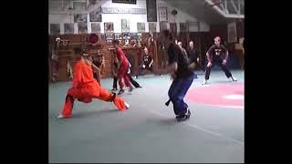 GM Walter Toch invite Shaolin Monk Shi Heng JIn and GM Joost Warsanis Holland