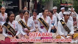 Duta Bali Kunjungi Pura Majapahit Trowulan