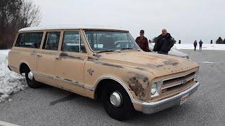 The Ugly Car Show At the Markets At Shrewsbury Video 3 Nissan Cube "Cubert" & 1967 Chevy Suburban