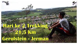 Trekking day 2 - 21,5 KM - Gerolstein - Jerman with Sefri