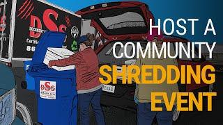 Host A Community Shredding Event