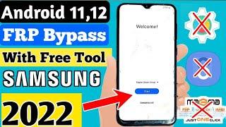 All Samsung Frp Bypass 2022 Google Account Lock Android 11 12 Latest Method  January 2022