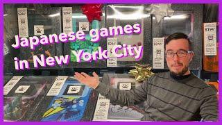 Is Video Games New York as good as Akihabara? Japanese retro game hunting in New York City