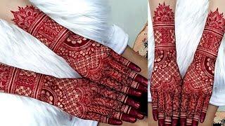 Most Beautiful Bridal Mehndi || Wedding Mehndi Design 2020 || Artistic Henna By Saima