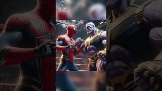 spiderman vs thanos (Revenge of ironman)  UFC Match #marvel #avengers #spiderman #ufc #shorts