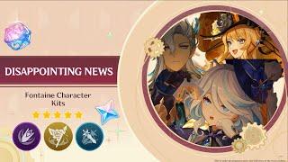 DISAPPOINTING Update Regarding FONTAINE Characters… | Genshin News