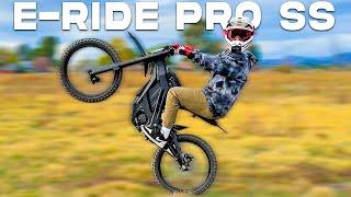 ALL NEW E-Ride Pro SS First Ride!! *Surron/Talaria Destroyer*
