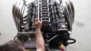 Lamborghini marine engine revving - part two