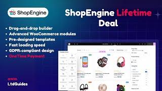 ShopEngine Lifetime Deal - The Most Advanced WooCommerce Plugin on AppSumo