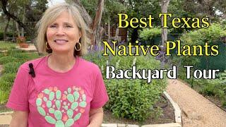 Best Texas Native Plants -  Backyard Tour