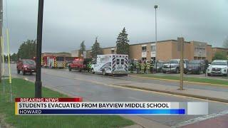 Students evacuated from Bay View Middle School