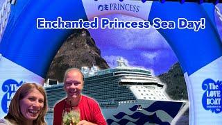 Enchanted Princess Love Boat Cruise 2024 Sea Day | FOOD | Love Boat Cast | Game Shows | Comedy