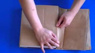 How to Make a Paper Bag Book Cover