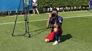 FC Barcelona Photo shoot