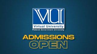 VU Admissions Open