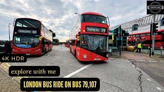 ️ London Bus Ride Adventure: From Stonebridge Park to High Barnet ️