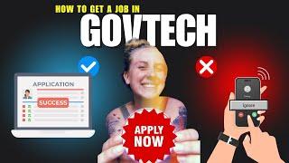 How to Get a Job in GovTech (Government Technology)