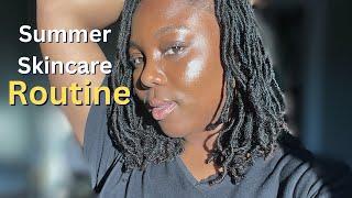 How to get glowy skin this summer| Summer skincare routine for glowing skin.