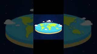 What Flat Earthers Think the Earth Looks Like vs. The Shocking Reality  #shorts #viral #trending