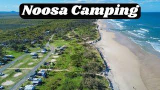 Noosa Northshore Beach Camping Site Tour | Teewah Beach , Double Island Point & Cooloola Coast