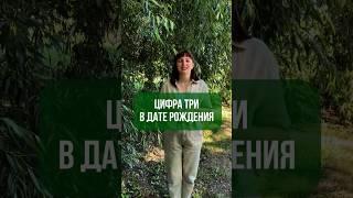 Цифра три в дате рождения #цифроваяпсихология #психология #детииродители