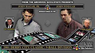 9-Ball - JONATHAN PINEGAR vs JOHN HAGER JR. - 2001 Derby City Classic