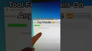 Tool Finds Emails On Any Website 