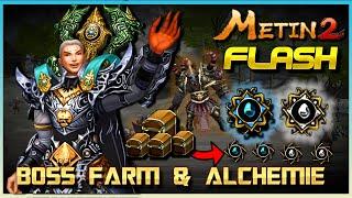 Metin2 Flash | Bosse farmen & Alchemie FERTIG?! [#09] - BEST Temp. Server ever