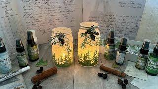 A few minutes of fun with recycled jar candle lanterns