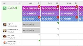 How to use "Open Scheduling" with OpenShifts