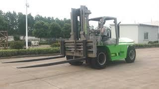 10ton diesel forklift with fork positioner