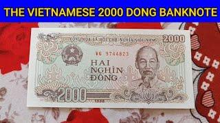 Vietnam 2000 Dong Banknote - Currency Universe Shorts