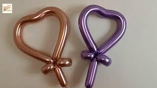 How to make a balloon heart