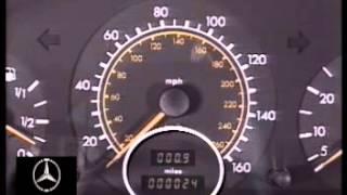 W202 instrument cluster