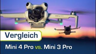 Alle Unterschiede zwischen Mini 4 Pro und Mini 3 Pro! | Technischer Vergleich