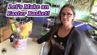  How to Make an Easter Basket - Tye Dyed Iguana Edition! 
