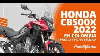 Honda CB500X 2022 en Colombia | precio y ficha técnica