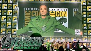 Robert Downey Jr. and Russo Brothers introduce "Avengers: Doomsday" and "Secret Wars" at SDCC 2024